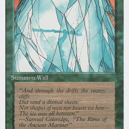 Wall of Ice [Fourth Edition]