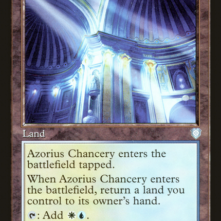 Azorius Chancery (Retro) [The Brothers' War Commander]