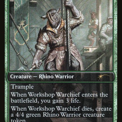 Workshop Warchief [Game Day Promos] Foil