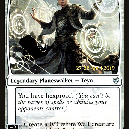 Teyo, the Shieldmage [War of the Spark Promos] Prerelease Foil