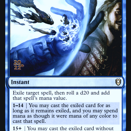 Gale's Redirection [Battle for Baldur's Gate Promos] Prerelease Foil