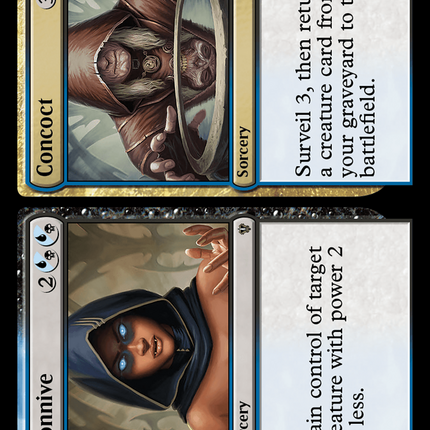 Connive // Concoct [Murders at Karlov Manor Commander]