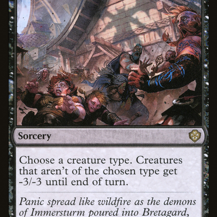 Crippling Fear [Starter Commander Decks]