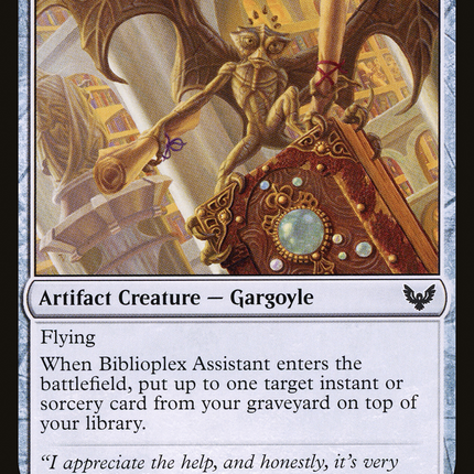 Biblioplex Assistant [Strixhaven: School of Mages]