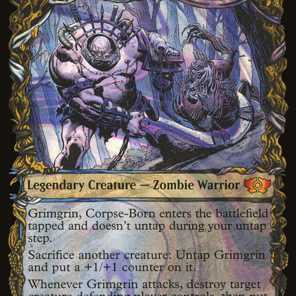 Grimgrin, Corpse-Born (Showcase) [Multiverse Legends] Halo Foil