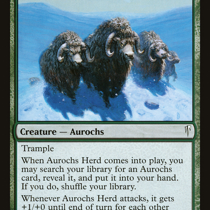 Aurochs Herd [Coldsnap]