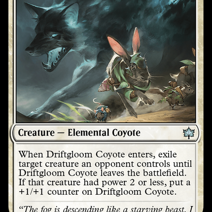 Driftgloom Coyote [Bloomburrow] Foil