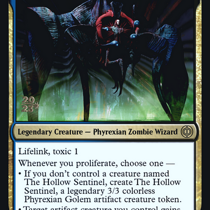 Venser, Corpse Puppet [Phyrexia: All Will Be One Promos] Prerelease Foil