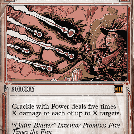 Crackle with Power (Showcase) (Borderless) [Breaking News] Foil