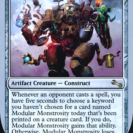 Modular Monstrosity [The List (Unfinity Foil Edition)] Foil