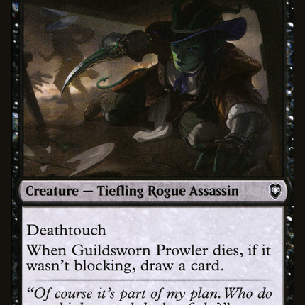 Guildsworn Prowler [Commander Legends: Battle for Baldur's Gate]