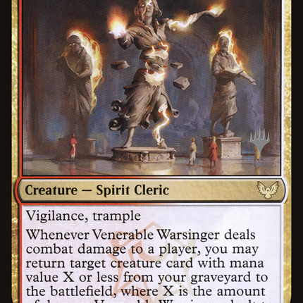 Venerable Warsinger [Strixhaven: School of Mages Promos]