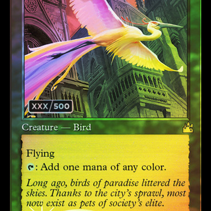 Birds of Paradise (Retro) [Ravnica Remastered] Serialized Foil