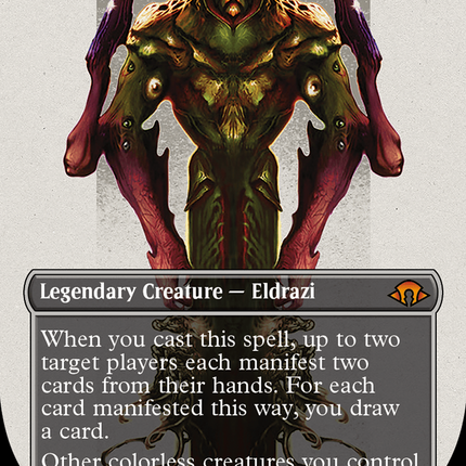 Kozilek, the Broken Reality (Borderless) [Modern Horizons 3]