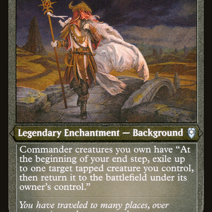 Far Traveler [Commander Legends: Battle for Baldur's Gate] Etched Foil