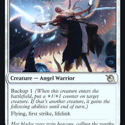 Boon-Bringer Valkyrie [March of the Machine Promos] Prerelease Foil