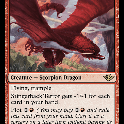 Stingerback Terror [Outlaws of Thunder Junction] Foil
