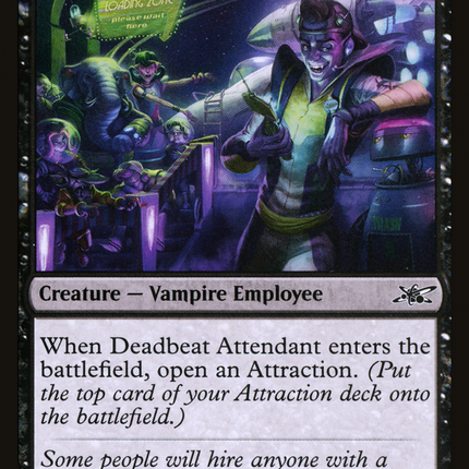 Deadbeat Attendant [Unfinity]