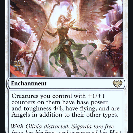 Sigarda's Summons [Innistrad: Crimson Vow Promos] Prerelease Foil