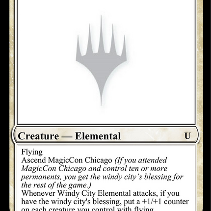 Windy City Elemental [Unknown Event]