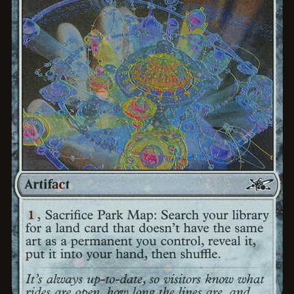 Park Map [Unfinity] Galaxy Foil