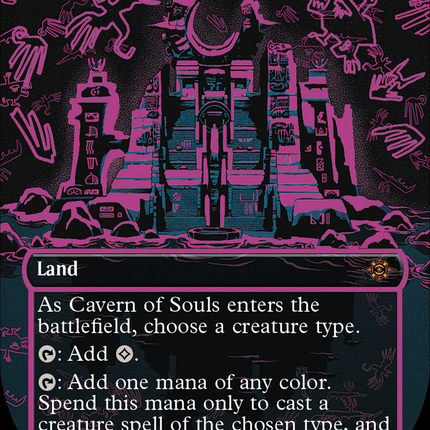 Cavern of Souls (Borderless) [The Lost Caverns of Ixalan] Foil