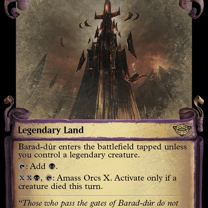Barad-dûr (Showcase) [The Lord of the Rings: Tales of Middle-earth]