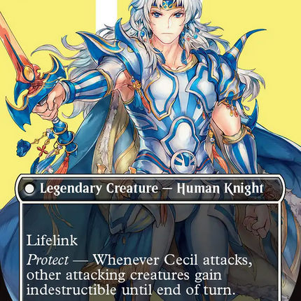 Cecil, Dark Knight // Cecil, Redeemed Paladin (Borderless) [FINAL FANTASY] Foil