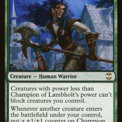 Champion of Lambholt [New Capenna Commander]