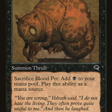 Blood Pet (Retro) [The List]