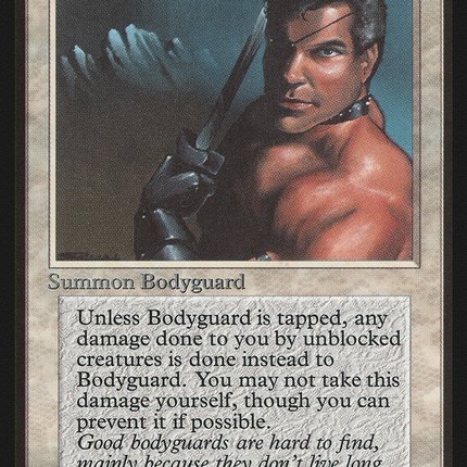 Veteran Bodyguard [Limited Edition Beta]