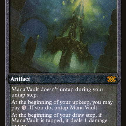 Mana Vault [Double Masters 2022] Etched Foil