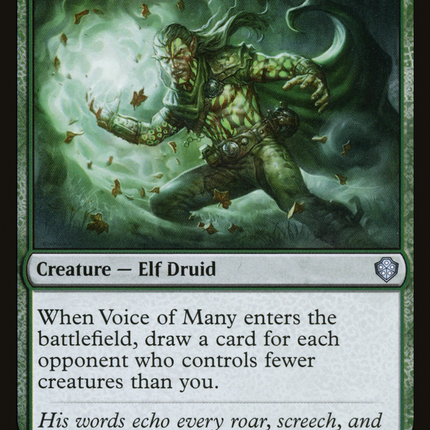 Voice of Many [Starter Commander Decks]