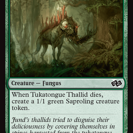 Tukatongue Thallid [Foundations Jumpstart] Foil