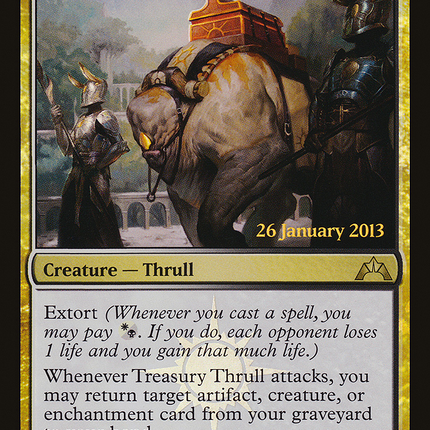 Treasury Thrull [Gatecrash Promos] Prerelease Foil