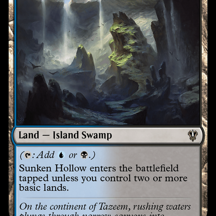 Sunken Hollow [Murders at Karlov Manor Commander]