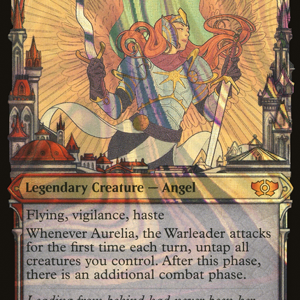 Aurelia, the Warleader (Showcase) [Multiverse Legends] Halo Foil
