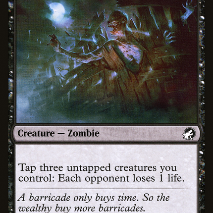 Siege Zombie [Innistrad: Midnight Hunt]