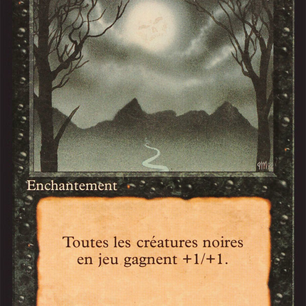Bad Moon - Lune blafarde  [Foreign Black Border]