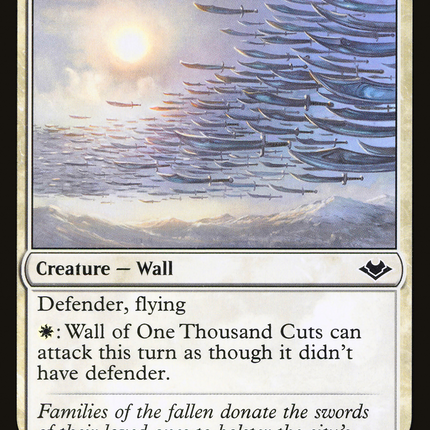 Wall of One Thousand Cuts [The List]