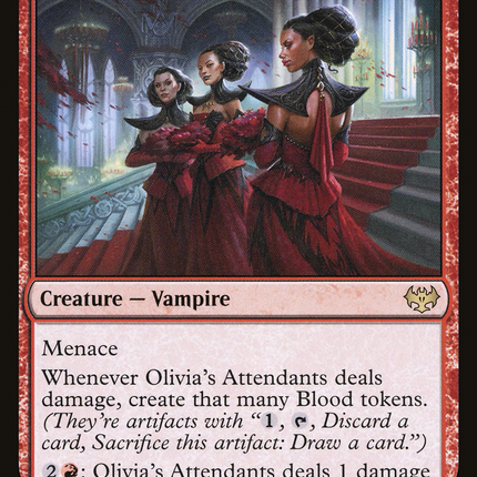 Olivia's Attendants [Innistrad: Crimson Vow]
