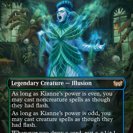 Kianne, Corrupted Memory [Duskmourn: House of Horror Commander]