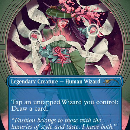 Azami, Lady of Scrolls (Borderless) [Secret Lair Drop]