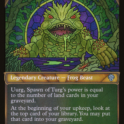 Uurg, Spawn of Turg (Showcase) [Dominaria United] Textured Foil