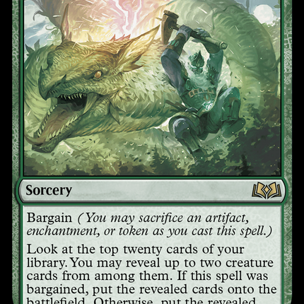 Thunderous Debut [Wilds of Eldraine]
