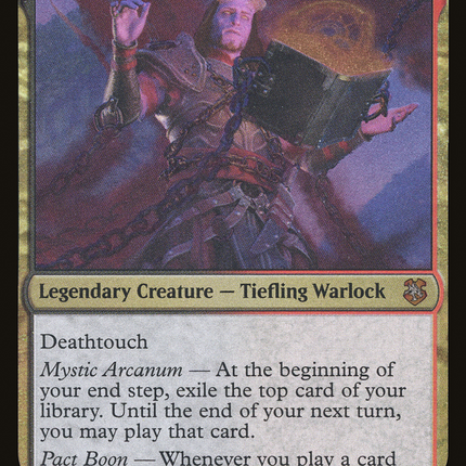 Prosper, Tome-Bound [Forgotten Realms Commander Display Commanders] Foil