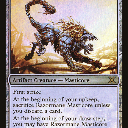 Razormane Masticore [Tenth Edition] Foil