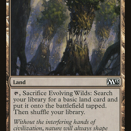Evolving Wilds [Magic 2013]