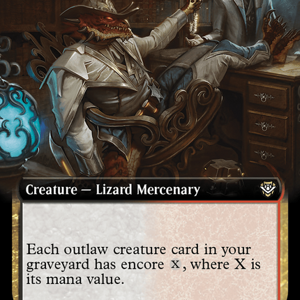 Graywater's Fixer (Extended Art) [Outlaws of Thunder Junction Commander]