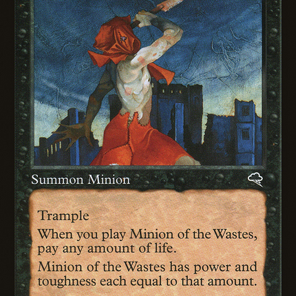 Minion of the Wastes (146) [Tempest]